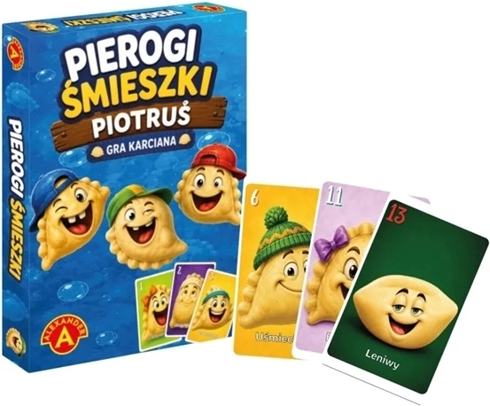 Piotruś pierogi śmieszki Fekete Péter kártyajáték