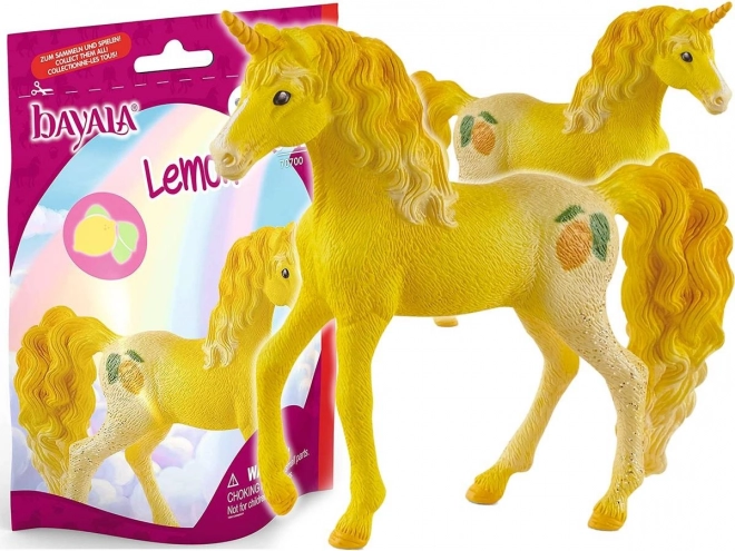 Schleich bayala citromszínű egyszarvú csikó