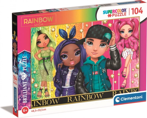 Clementoni puzzle Duhov1s High: Jade, Krystal, River és Stella 104 darab