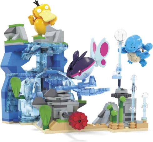 MEGA POKÉMON építőkészlet – Mozgó vízi kaland