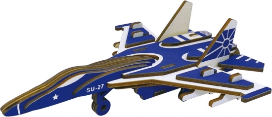 Fa 3D puzzle Harci repülőgép SU27