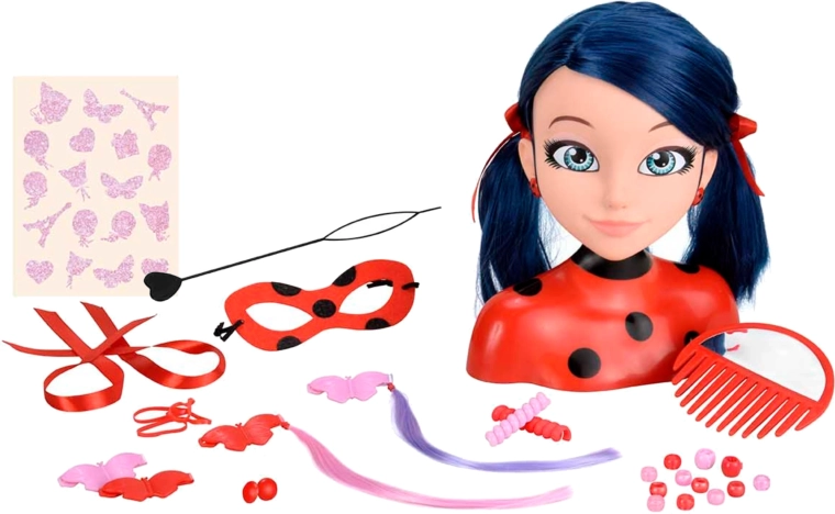 30 kiegészítő, köztük klip-in tincsek és gyöngyök