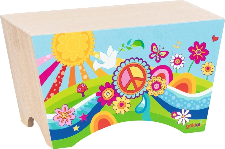 Gyerek cajon Flower meadow Goki - 1 db