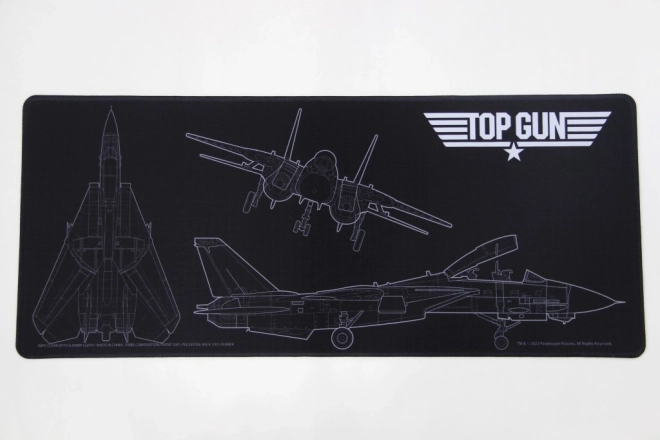 TOP GUN Jumbo 30 × 70 cm asztali gamer egérpad