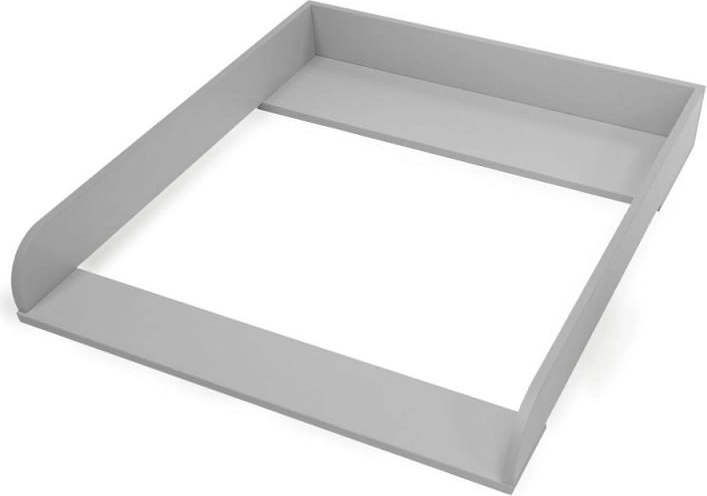 pelenkázó pult szürke – fa feltét kompatibilis az IKEA-val