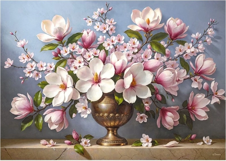 Cherry Pazzi puzzle Magnólia elegancia 1000 darabos
