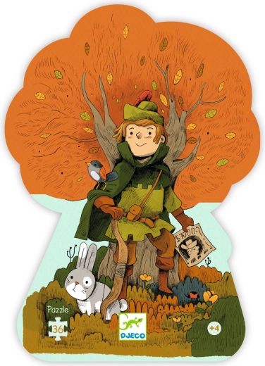 Djeco Robin Hood puzzle 36 darabos