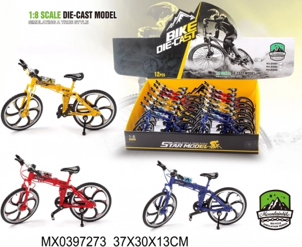 Miniatűr kerékpármodell 1:8