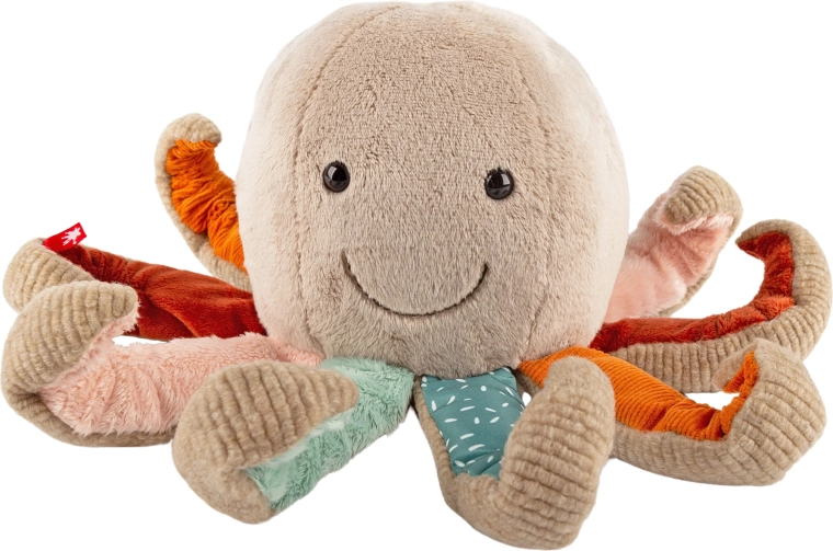 Sigikid első plüss patchwork polip 26 cm