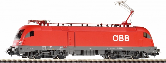 ÖBB Taurus villanymozdony, kettős áramszedővel H0