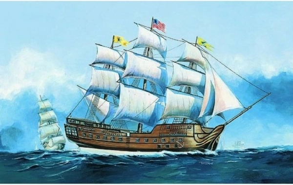 Bonhomme Richard hajómakett 1:270