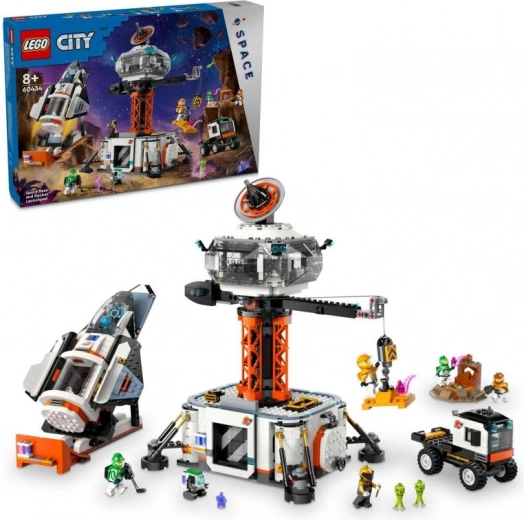 LEGO City űrállomás és rakétaindító platform
