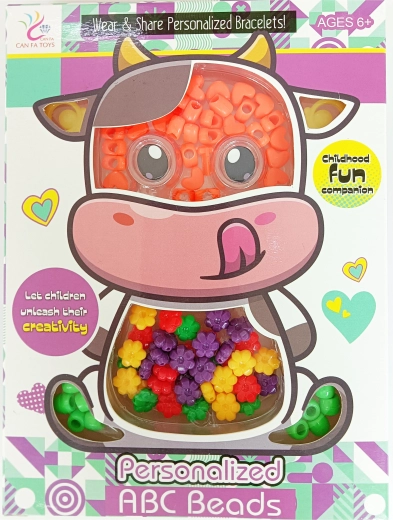 Színes gyöngykészlet Tehén