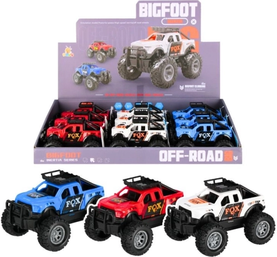 Terepjáró kisautó 12 cm – strapabíró off-road autó gyerekeknek