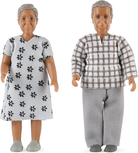 Lundby Nikki babaház-babaszett – nagymama és nagypapa