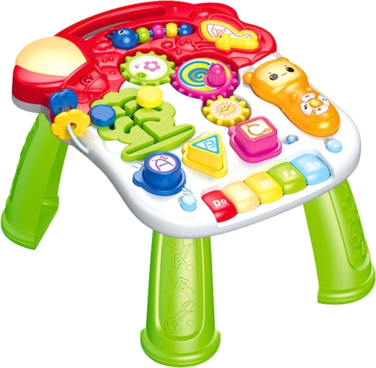 Interaktív oktatópanel tele tevékenységekkel