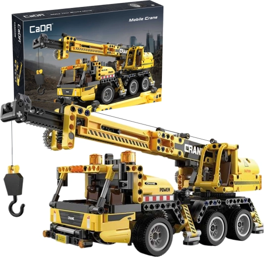 CaDA mobil daru építőkészlet 658 elemből