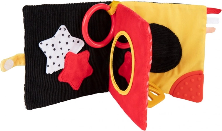 Szenzoros textil babakönyv MINI BabiesBoo – Canpol babies