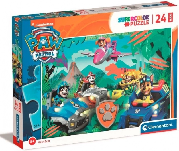 CLEMENTONI Puzzle Mancs őrjárat maxi 24 darab