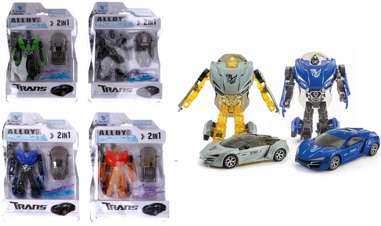 Fém autorobot 11 cm