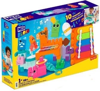 Mega Bloks Zenélő Farm Kockák