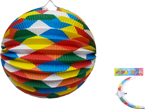 papír lampion gömb 25 cm
