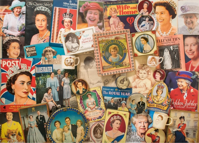 Puzzle A mi fenséges királynőnk 1000 darabos GIBSONS