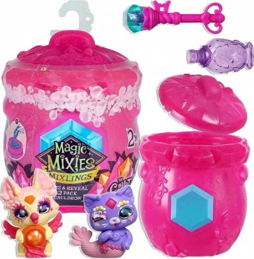 MOOSE MAGIC MIXIES Mixlings Fizz & Reveal – 2 darabos csomag (Crystal Woods kollekció)