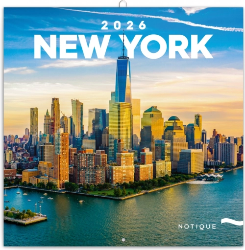 New York 2026 jegyzetnaptár