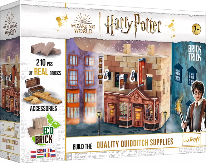Trefl Brick Trick Harry Potter Első Osztályú Kviddics Szükségletek Boltjának Építése
