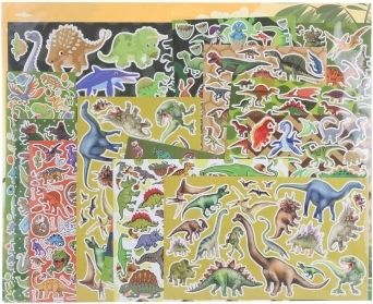 Dinoszauruszos matricák – 500 db