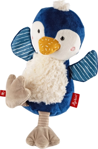 Sigikid első babapuhatárs pingvin 27 cm (patchwork)