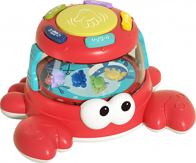 Színes rák dob effektekkel