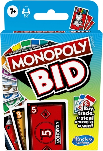 Monopoly Bid kártyajáték