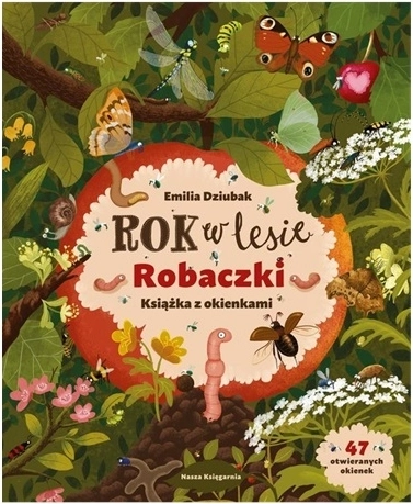 Év az erdőben: bogárkák – kihajtható füles könyv