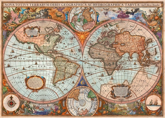 SCHMIDT történelmi világtérkép puzzle 3000 darab