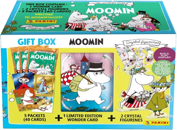 Panini ajándékbox Múmin gyűjtőkártyákkal