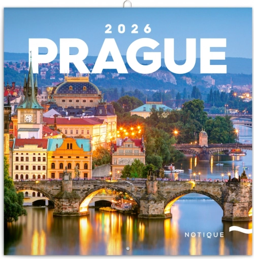 Prága 2026 jegyzetnaptár