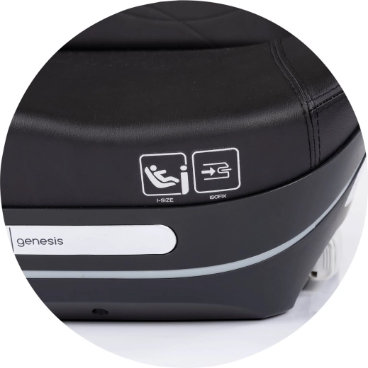 Biztonságos ISOFIX rögzítés visszajelzőkkel