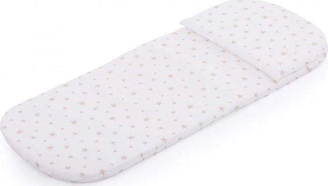 Babakocsi matrac Beige stars