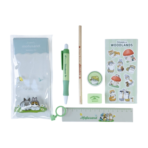 Mofusand kis iskolai kreatív készlet Woodlands