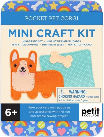 Petit Collage Corgi mini varrókészlet