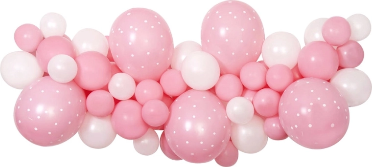 Gemar DIY készlet lufifüzérhez baby pink