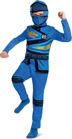 Lego Ninjago jelmez Jay gyerekeknek 7–8 éves
