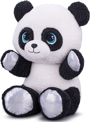 Plüss ülő panda 16,5 cm