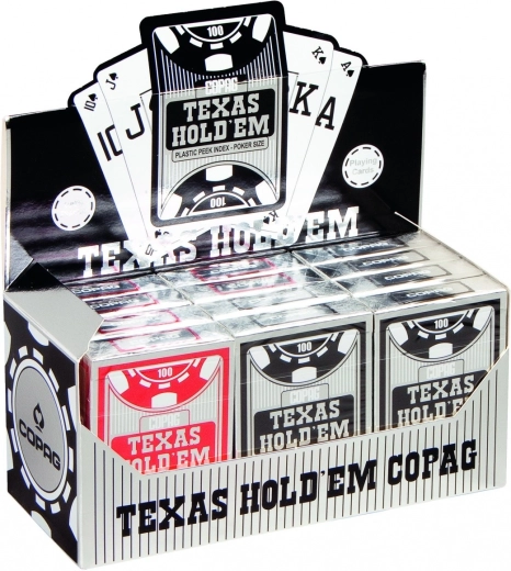 Texas pókerkártya, piros