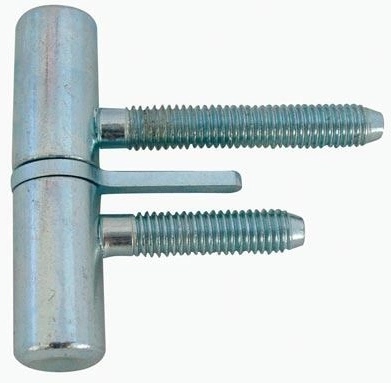 60 mm-es ajtópánt csavarral és szeggel, kék horganyzott