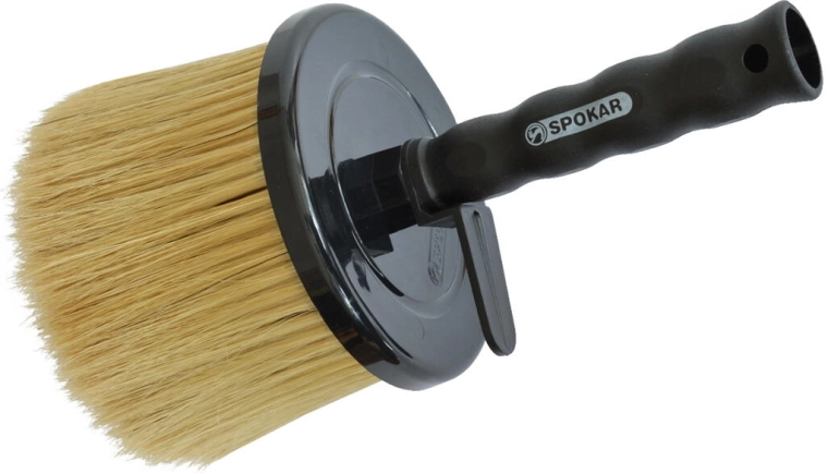 Kerek festőecset műanyag nyéllel, 13 cm