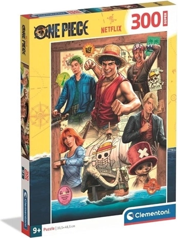 Clementoni One Piece (Netflix) puzzle 300 darabos