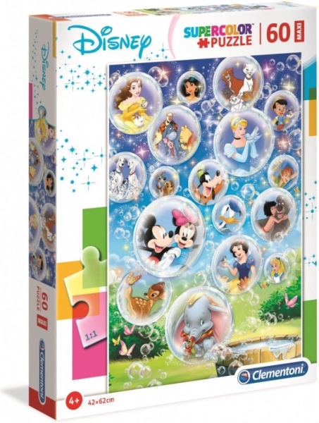 Puzzle Disney mesék Clementoni MAXI 60 darab